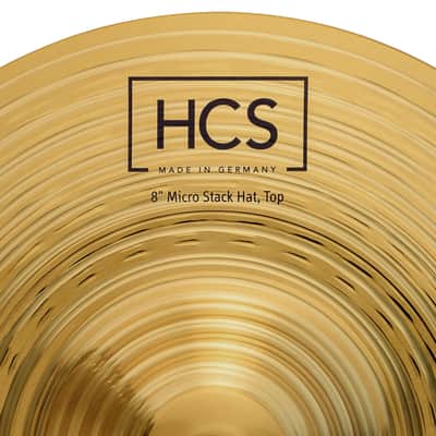 Meinl HCS8H Micro Stack Hats 8" - Ride Cymbal image 7