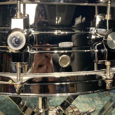 CB-700 - 5x14" Snare Drum 10-Lug Parallel Throw Off Chrome 1980's image 11