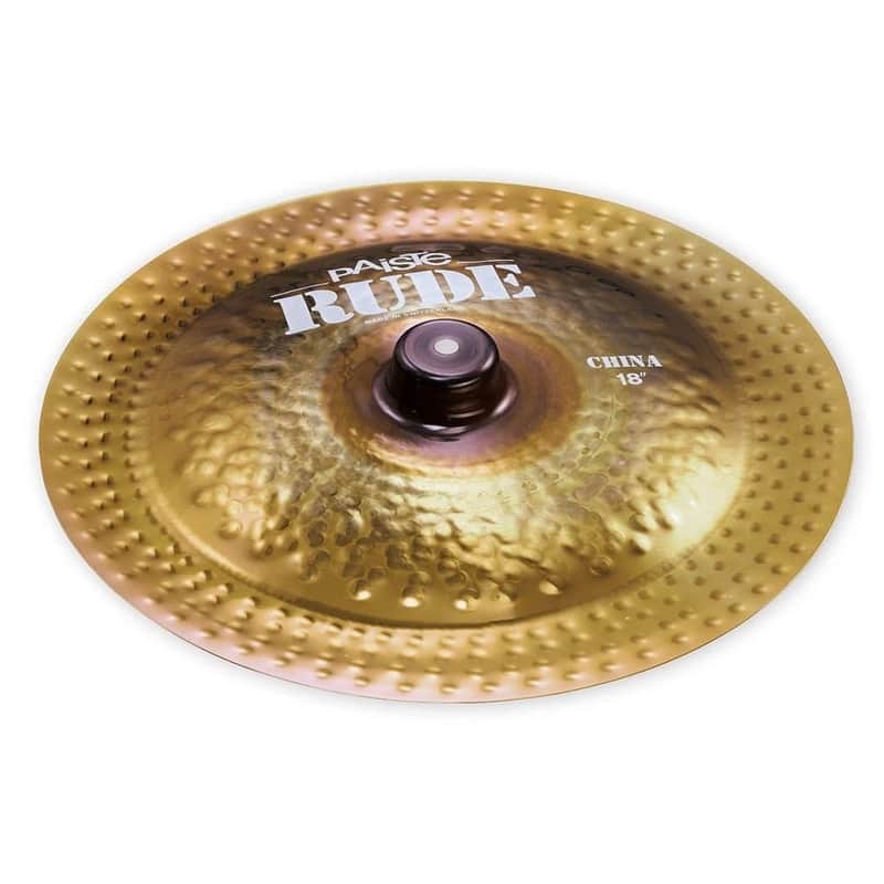 Paiste Rude Series 18-Inch China Cymbal image 1
