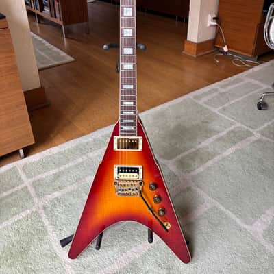 Ibanez X-Series RR550SC "Rocket Roll" 1983 - Flamed Maple Sunburst image 1