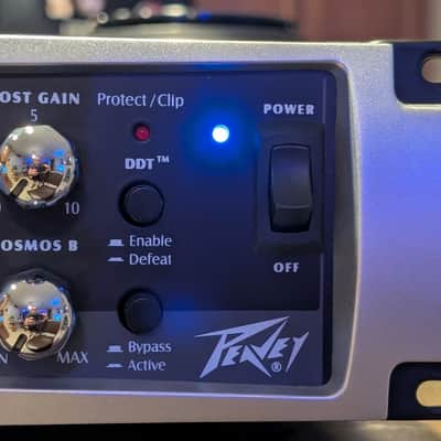 Peavey 700 Series Bass Amp Rack Mount Solid State 700 Watts Tour Series 2000s - Black Metal Grey Chrome image 3