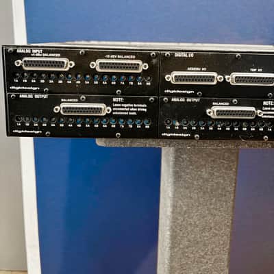 PAIR -Digidesign 192 Pro Tools HD Interface 16x8x8 with 2x Analog Input / Analog Output / Digital I/O Cards 2000s - Silver image 5