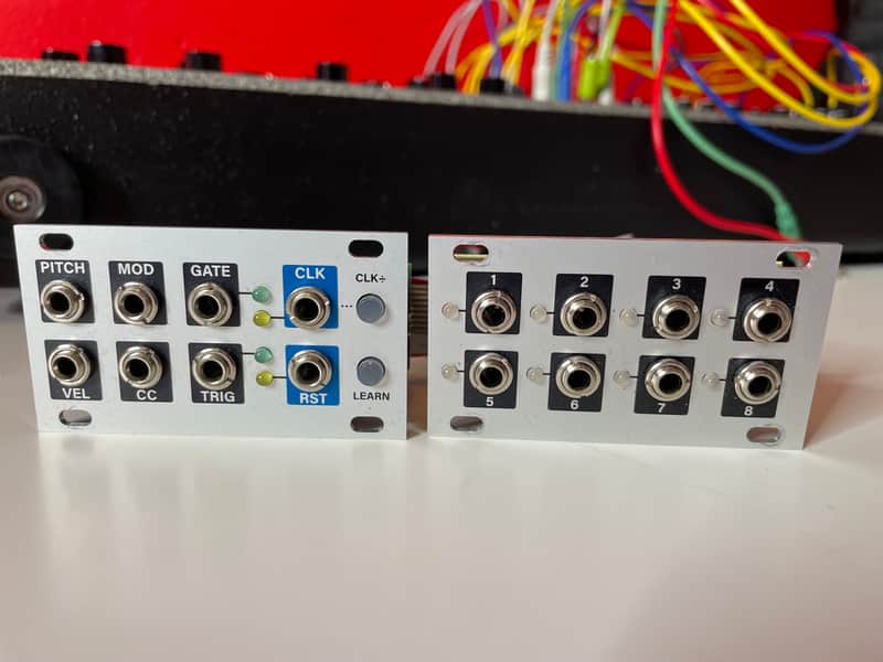 Intellijel MIDI 1U and CVx Expander MIDI to CV Eurorack Modules image 1