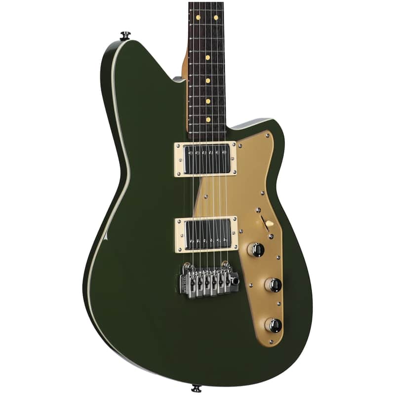Reverend Jetstream HB Electric Guitar, Army Green, Open Box (Very Good) image 1