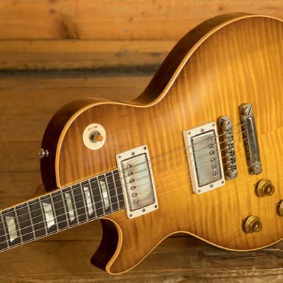Gibson Custom 1959 Les Paul Standard | Golden Poppy Burst - VOS *Left Handed* image 5