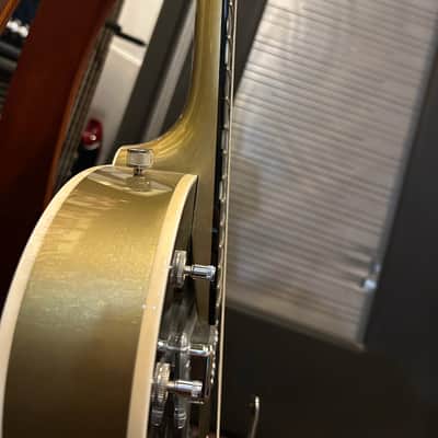 Gretsch G6118T-LTV 130th Anniversary Junior with Bigsby, TV Jones Pickups 2013 - 2017 - 2-Tone Black / Gold Lacquer image 5