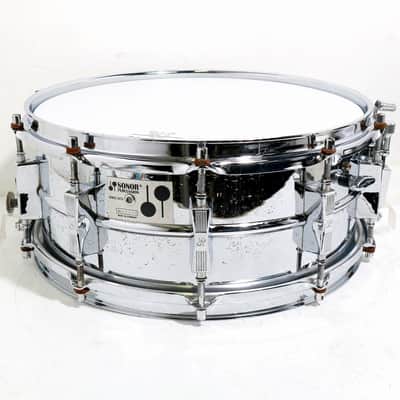 Sonor D-505 Phonic 14x5.75" 10-Lug Ferro-Manganese Steel Snare Drum 1980 - 1994