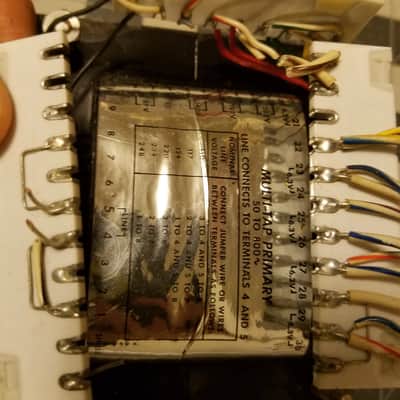 Tektronix 120-112 Power Transformer high-power Tube Amp TESTED Vintage 1961 Blue image 10