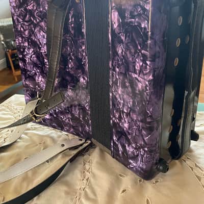 Rosetti 12 Bass Accordion - Purple image 4