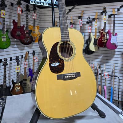 Martin (2025) 000-28 Left Handed Acoustic Guitar - Natural W/ OHSC & PLEK*D #199 image 3
