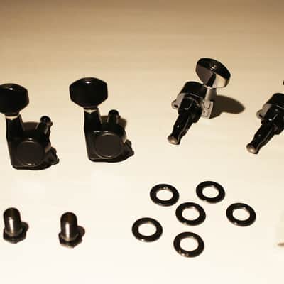 Ibanez Guitar machine heads Early 90s - Black image 3