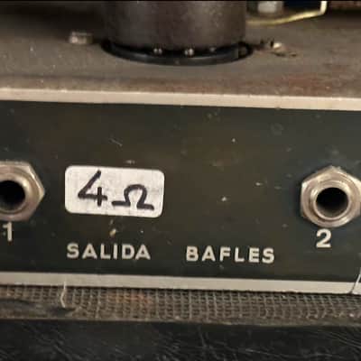 SINMARC B 2280 C Bass Amp 100 Watts ( EL34 ) All Valve 70’s image 12