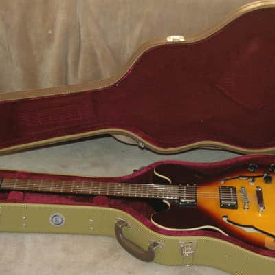 Epiphone Dot Vintage Sunburst image 3