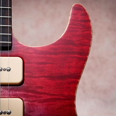 TOM ANDERSON USA Drop Top Hollow Quilt Wakesurf " Strawberry Shortcake + Ziricote" (2023) image 8