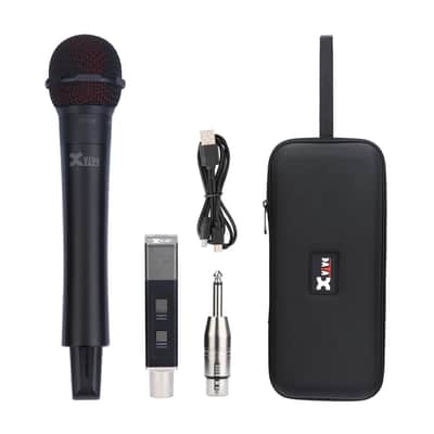 XVIVE M5 Wireless Dynamic Microphone System, 5.8GHZ, Black image 9