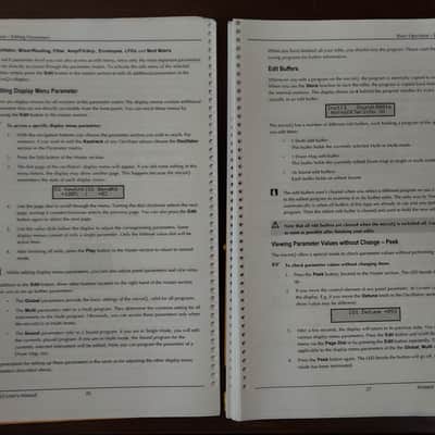Waldorf Micro Q owners manual image 3