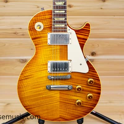 Gibson Custom Shop Historic Collection '59 Les Paul Standard Flametop Reissue 1995 - Iced Tea Burst image 1