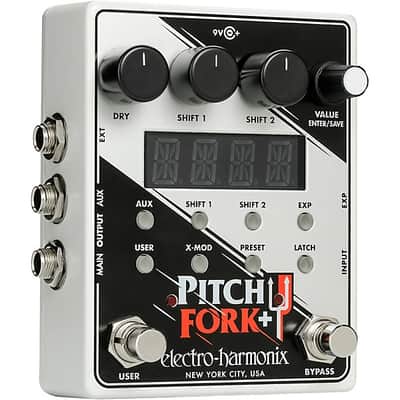 Electro-Harmonix Pitch Fork Plus Polyphonic Pitch Shifter/Harmonizer, FORK+ image 2