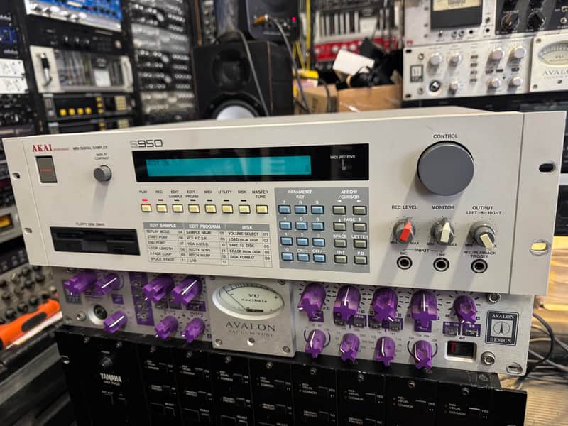 AKAI S-950 Rack Sampler 1536 Mword Memory EX ,S950 clean //ARMENS// image 1