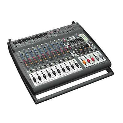 Behringer Europower PMP4000 1600-Watt 16-Channel Powered Mixer with Multi-FX Processor and FBQ Feedback Detection System image 1