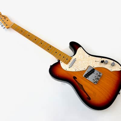 Fender Telecaster Thinline 68 Greg Fessler Masterbuilt 2010 Custom Shop Sunburst image 9
