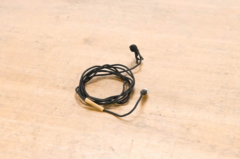 Sennheiser MKE 2 Lavalier Lapel Mic w/ 3-Pin Lemo Connector - Black CG012BN image 1