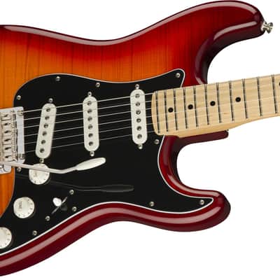 Fender Player Stratocaster Plus Top MN - Aged Cherry Burst image 22