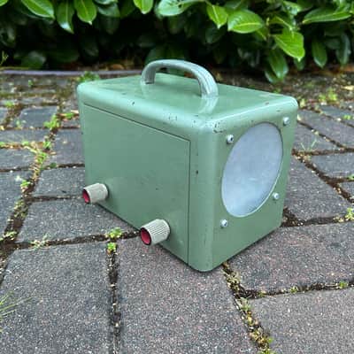 AQ2A spaceheater Moviola URS single ended tube amplifier head 6aq5 amp w/lineout image 3
