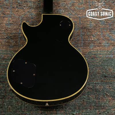 1990s Burny RLC-60 Les Paul Custom Black Beauty made in Japan image 4