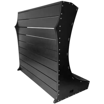 21U / 196hp Eurorack case MARIZILLA • Dark oak • Rails + Threaded strips / Unpowered image 6