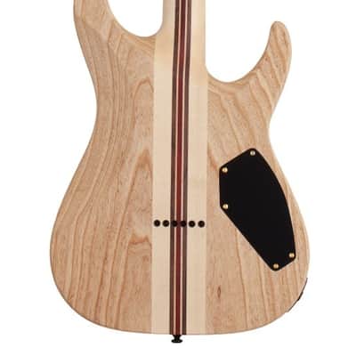 Schecter C-1 50th Anniversary LH guitar in Gold Burst image 5