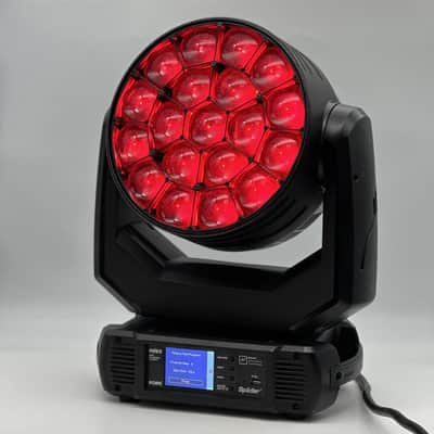 Robe Spiider 1x 60-Watt RGBW and 18x 40-Watt RGBW LED WashBeam Moving Head Light (RNS2) image 9