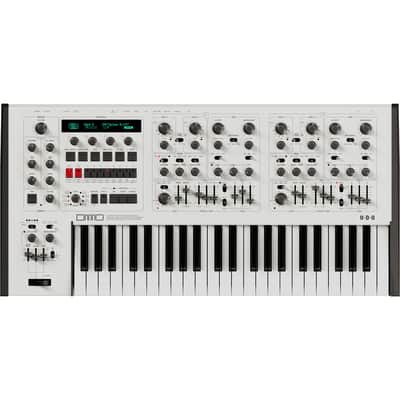 UDO Audio DMNO 8-Voice Polyphonic Keyboard Synthesizer - White STAGE RIG [Pre-Order] image 2