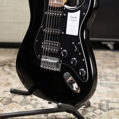 Fender Standard Stratocaster HSS Electric Guitar - Black image 4