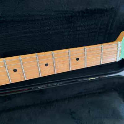Fender Telecaster special edition guitar matching headstock 2009 - Sea foam green image 3