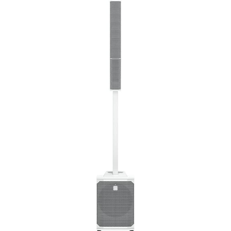 Electro-Voice EVOLVE 50M Powered Column PA System with 8-Channel Mixer, White, Open Box (Like New) image 1