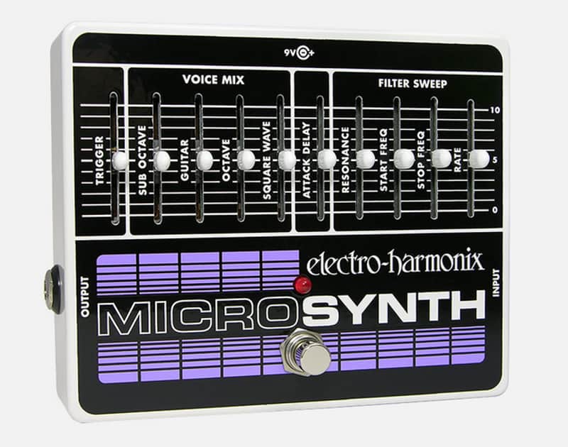 Electro-Harmonix Microsynth Analog Guitar Synthesizer Pedal image 1