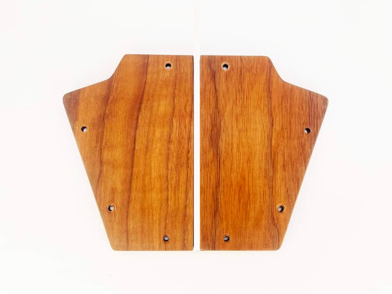 Moog Genuine MOOG Side Panels - DFAM Mother32 Subharmonicon Labyrinth Spectravox 2020 - Stained Ash image 1