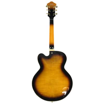 Ibanez AF95FM-AYS Antique Yellow Sunburst Hollowbody image 8