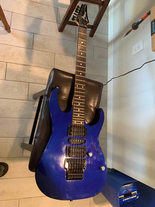 Ibanez RG570 mij Standard with Rosewood Fretboard 1989 - 1997 - Jewel Blue image 1
