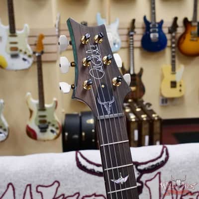 PRS Wild West Guitars 25th Anniversary Limited Run Wood Library Artist Package Custom 24 Piezo Laguna (Private Stock Color) 7.85 LBS (US Only / No International Shipping) image 7