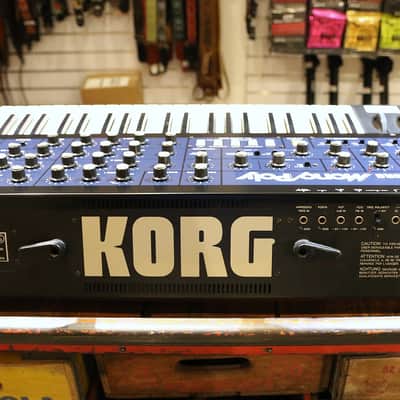 Korg Mono/Poly 1980s - Blue image 7