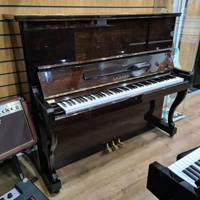 Used Lazare F3 Upright Piano Dark Walnut SP22881 - Sherwood Phoenix Pianos image 14