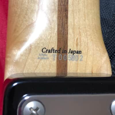 Fender Japan AJB BLK Aerodyne 2006 Electric Bass Guitar image 9