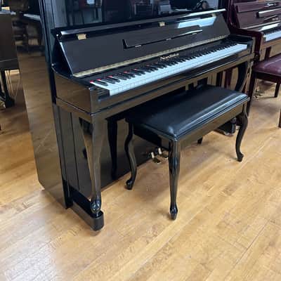 Nordiska 118S Studio Upright Piano | Polished Ebony | SN: 995917 | Used image 3