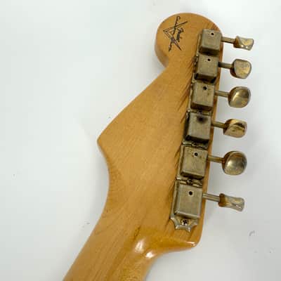 2002 Fender Custom Shop 1956 Stratocaster Relic - Vintage Blonde image 12