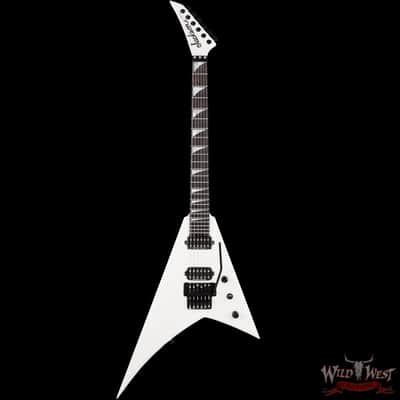 Jackson American Series Rhoads RR24 FR Floyd Rose Ebony Fingerboard Snow White 7.70 lbs image 3