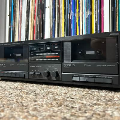 Yamaha K-142 Stereo Double Cassette Deck Tape Player Recorder Japan SERVICED ✅ image 3