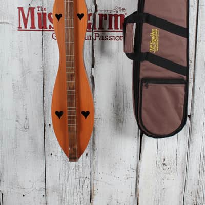 McSpadden Scroll Head Dulcimer 4 String Scroll Head Hourglass Dulcimer w Gig Bag image 2