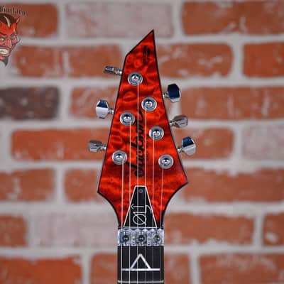Jackson USA Custom Shop Limited Edition Oli Herbert RR24 Rhoads Quilted Maple Top RedRum 2018 w/OHSC image 9
